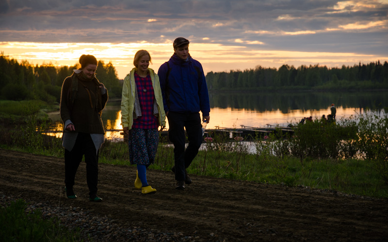 Iltakävely Kitisenrannalla