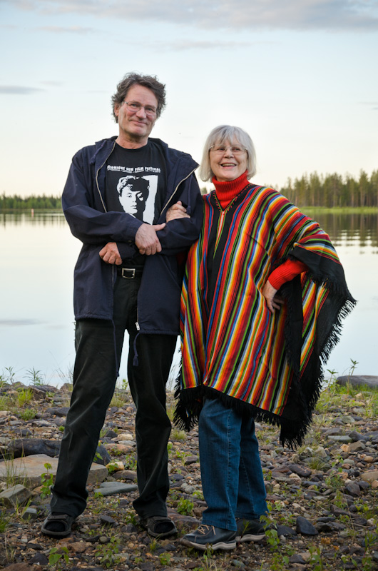 Lauri Yli-Tepsa ja Harriet Andersson poseeraavat