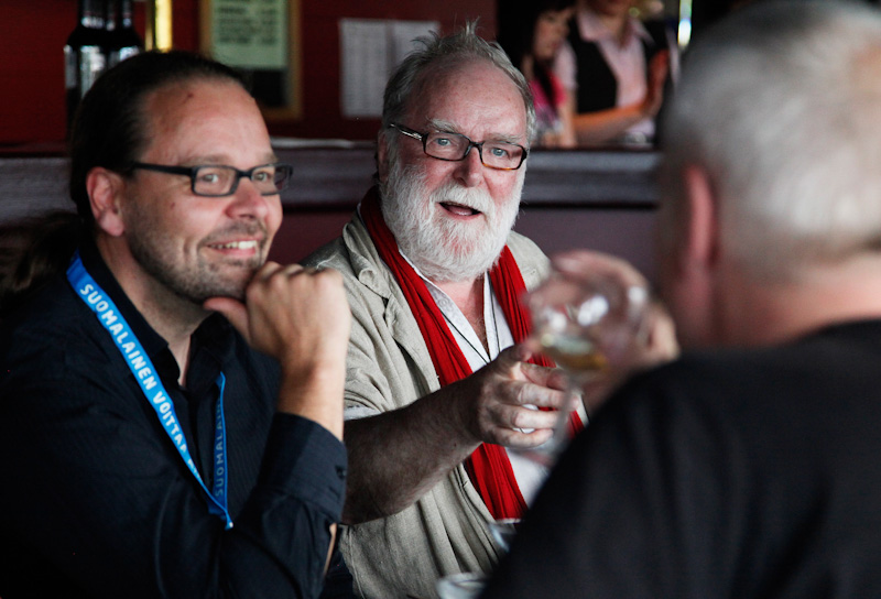 Vesa Varpula ja Anssi M&auml;ntt&auml;ri avajaisp&auml;iv&auml;llisell&auml;