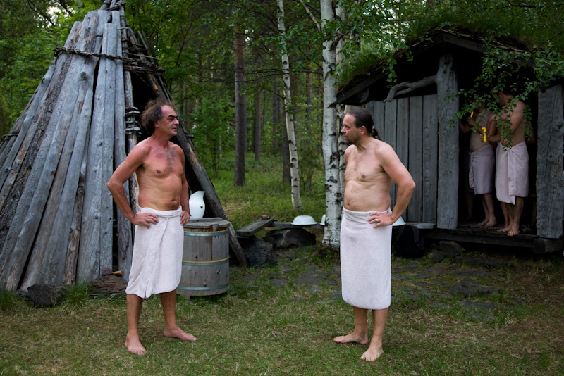 Don Edkins ja Vesa Varpula j&auml;&auml;hdyttelev&auml;t