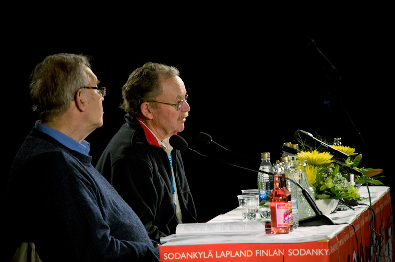 Peter von Bagh ja Michael Chapman aamukeskustelussa