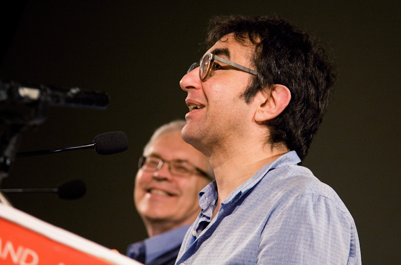 Atom Egoyan ja Peter von Bagh aamukeskustelussa