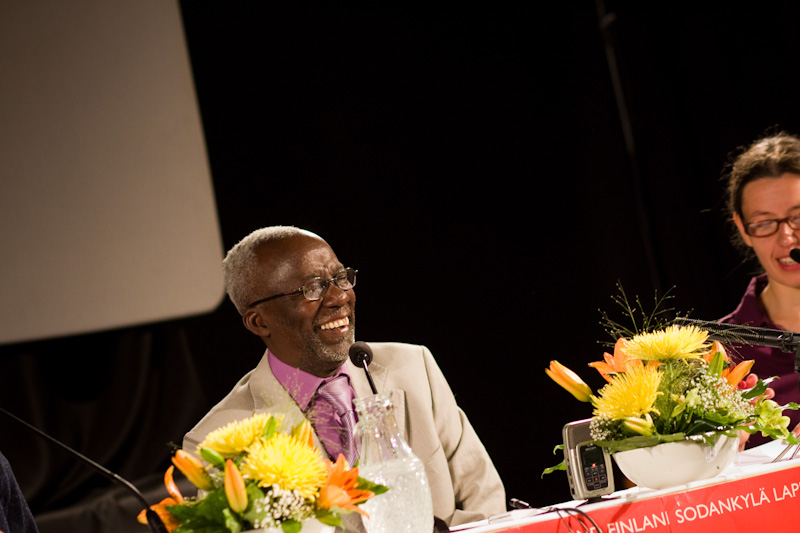 Souleymane Ciss&eacute; aamukeskustelussa