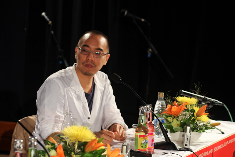 Apichatpong Weerasethakul aamukeskustelussa