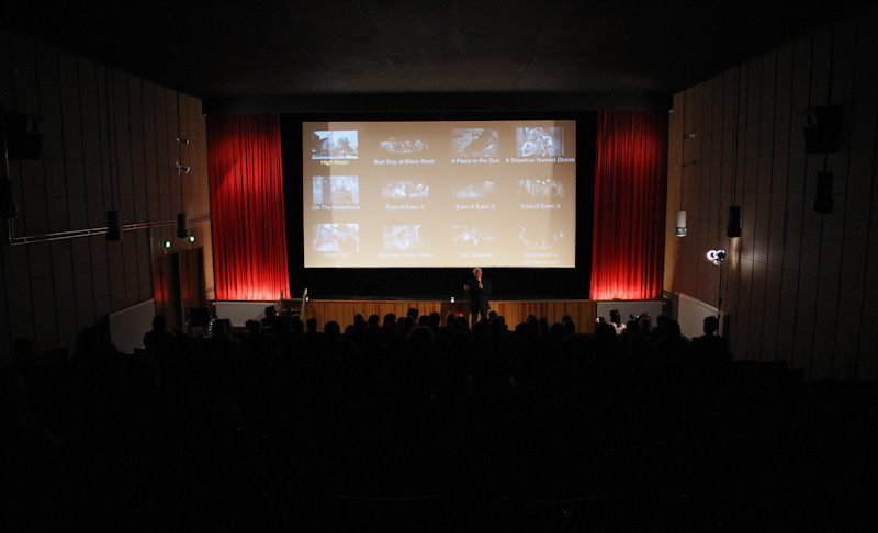 Foster Hirsch vetämässä näyttelijäseminaaria Lapinsuussa