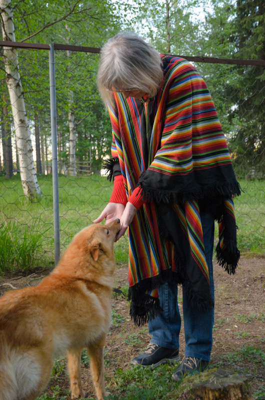 Harriet Andersson löysi Sattasesta uuden ystävän