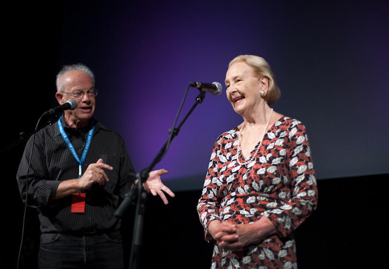 Foster Hirsch ja Hollywood-näyttelijätär Taina Elg