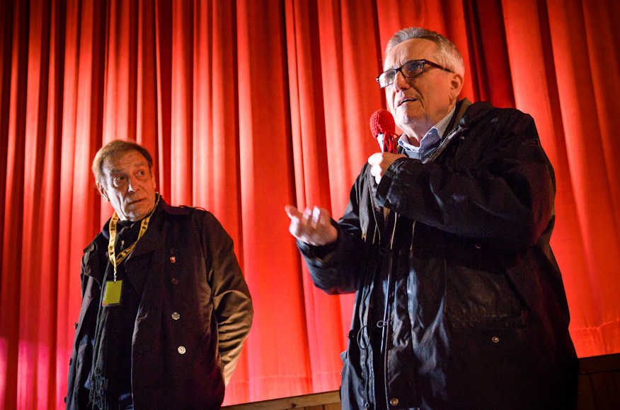 Marino Masé ja Marco Bellocchio avajaisnäytöksessä