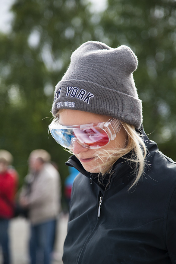 3D-lasien prototyyppi testauksessa