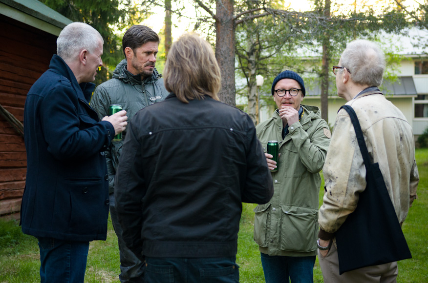 Axa Sorjanen, Tommi Korpela, Timo Malmi, Janne Reinikainen ja Peter von Bagh