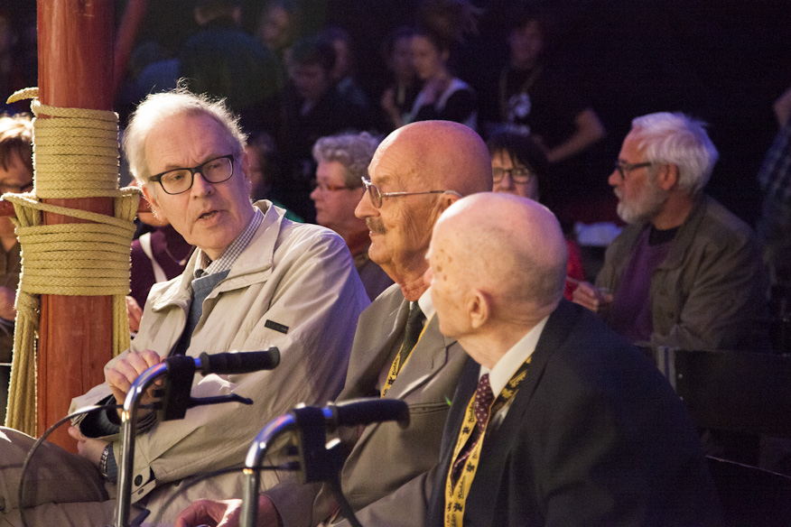 Peter von Bagh Sodankylä-palkinnon jakotilaisuudessa