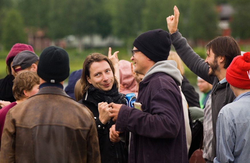 Festarivieraita Kitisenrannassa