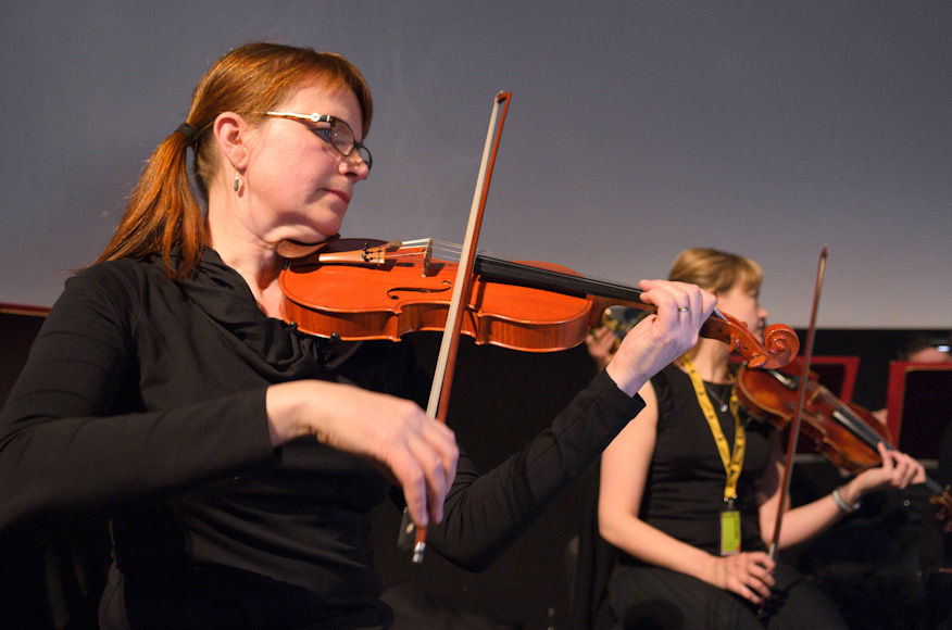 Oulu Sinfonia ennen mykkäelokuvan alkua