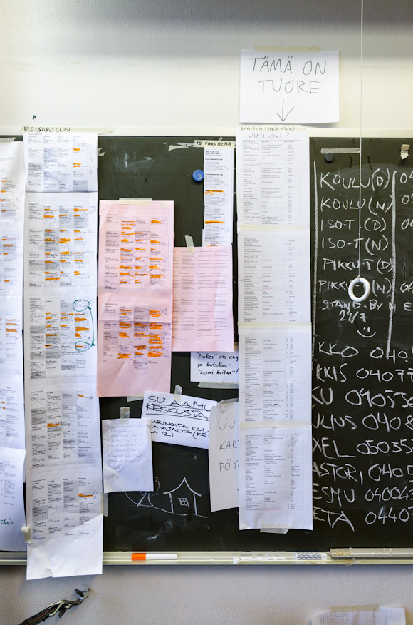 Muistiinpanoja kelaamossa