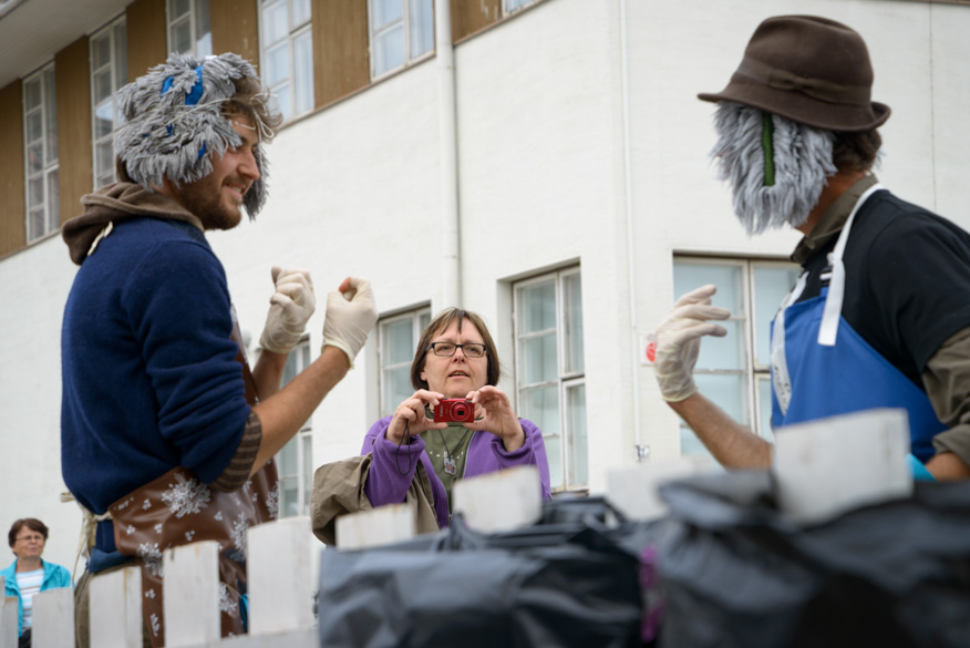 Siivouspojat saivat huomiota osakseen