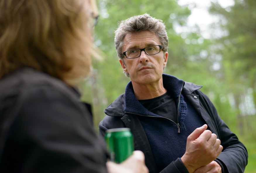 Pawel Pawlikowski ja Timo Malmi rupattelemassa