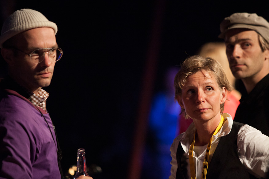 Matti Bye Ensemble vakavana ennen näytöstä