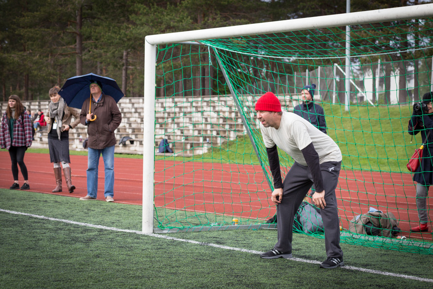 Martti Suosalo maalissa