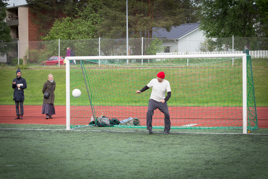 Martti Suosalo maalissa