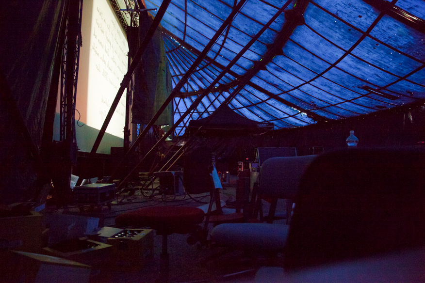 Ison teltan bäkkäri