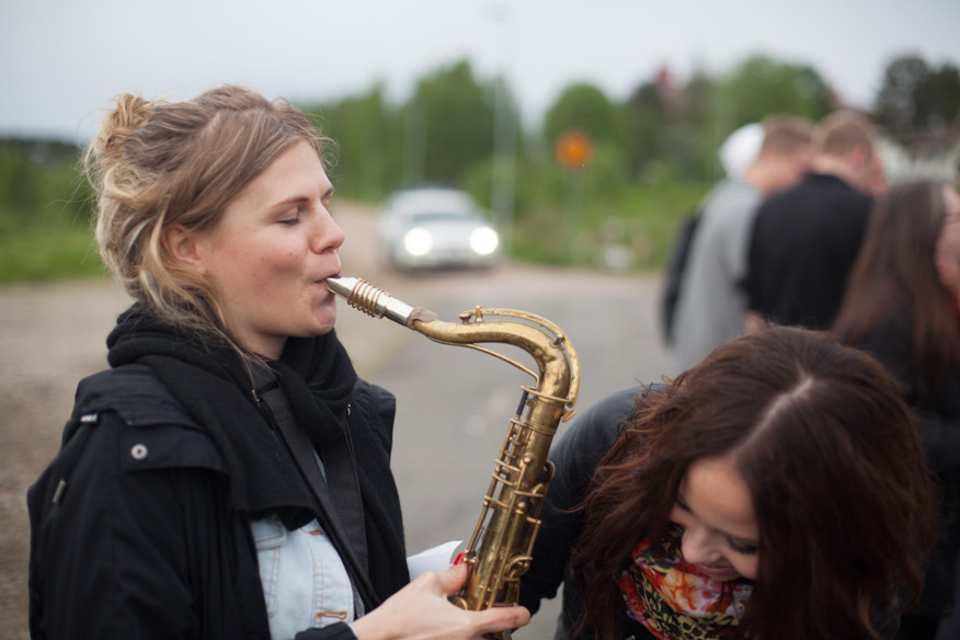 Vieraileva saksofonisti